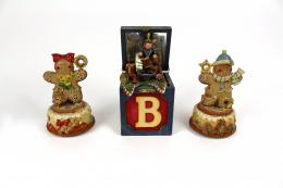 191 - 3 CAJITAS DE MUSICA NAVIDEÑAS