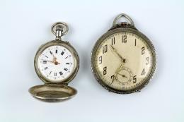 119 - DOS RELOJES DE BOLSILLO DE FLES.XIX Y PPS. S.XX