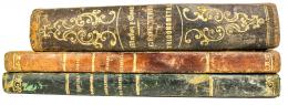 306 - LOTE DE TRES LIBROS DE MATEMÁTICAS DEL SIGLO XIX
