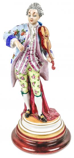 767 - FIGURA DE PORCELANA "VIOLINISTA"