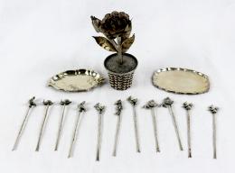 827 - LOTE VARIADO DE PLATA