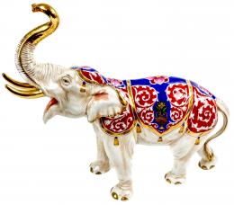 482 - FIGURA EN PORCELANA "ELEFANTE"
