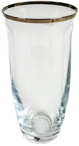 44 - JARRÓN DE CRISTAL DE BOHEMIA