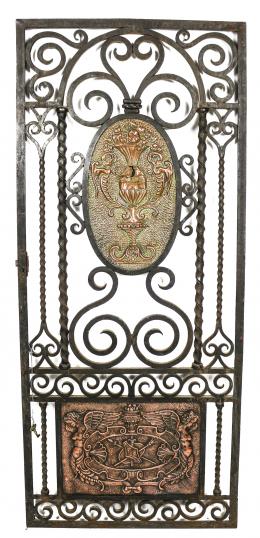 994 - PUERTA EN HIERRO FORJADO