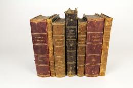 270 - LOTE DE LIBROS SEIS LIBROS DEL S. XIX
