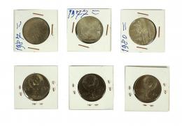 356 - LOTE DE 6 MONEDAS RUSAS