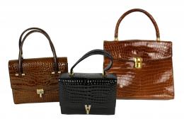 776 - TRES BOLSOS DE LOS AÑOS 60