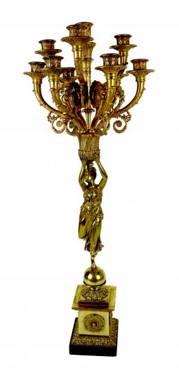 934 - GRAN CANDELABRO LOUIS PHILIPPE S.XIX