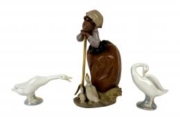 435 - "CAMPESINA Y OCAS" FIGURAS LLADRÓ