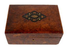 870 - CAJA JOYERO FRANCA LOUIS PHILIPPE S.XIX