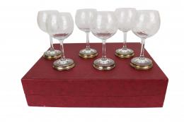 66 - SEIS COPAS DE VINO DEL ULTIMO TERCIO DEL S.XX