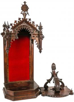 969 - MENSULA CAPILLA PARA IMAGEN NEOGÓTICA