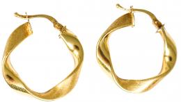 147 - PENDIENTES ARGOLLAS DE ORO