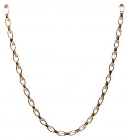114 - COLLAR CON CADENA DE LEONTINA