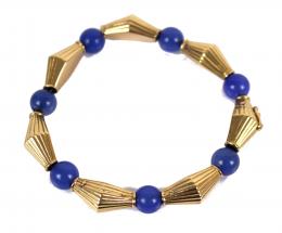 170 - PULSERA DE 1930 CON CALCEDONIA