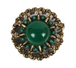 68 - BROCHE CON CRISOPASA AÑOS 30