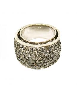 69 - ANILLO ANCHO CON BRILLANTES