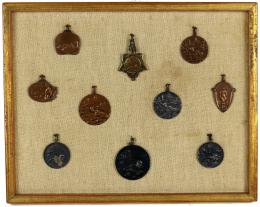 577 - LOTE DE MEDALLAS  DEL PRIMER CUARTO DEL S.XX
