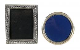 681 - DOS MARCOS PORTAFOTOS EN PLATA