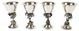 706 - CUATRO COPAS DE PLATA