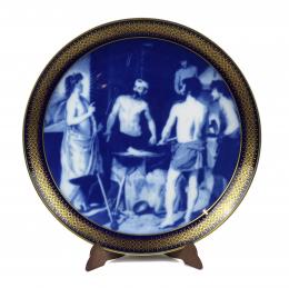 479 - PLATO DE PORCELANA SANTA CLARA