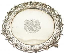 695 - CENTRITO DECORATIVO DE PLATA INGLESA