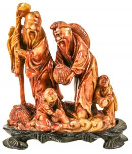 635 - GRUPO ORIENTAL EN JASPE