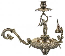 734 - PALMATORIA DE PLATA ESPAÑOLA DEL S. XIX