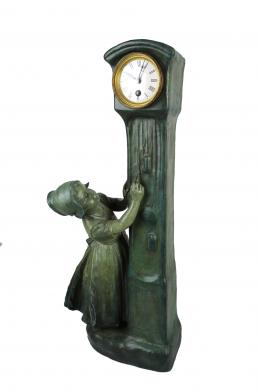 725 - FIGURA RELOJ AUSTRIACO "GOLDSHEIDER"