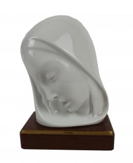 412 - BUSTO DE VIRGEN EN PORCELANA 