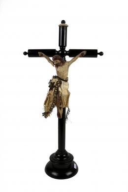 790 - CRISTO  EN LA CRUZ DEL S.XIX