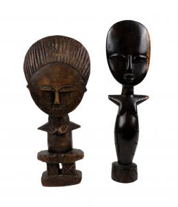 364 - DOS FIGURAS AFRICANAS