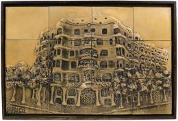 621 - "LA PEDRERA" PLAFON DECORATIVO DE BALDOSAS