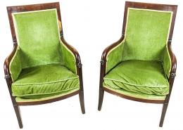 336 - PAREJA DE BUTACAS MALLORQUINAS