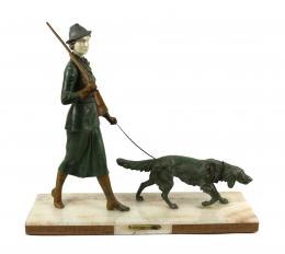 796 - FIGURA CRISOELEFANTINA AÑOS 30