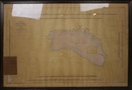 267 - MAPA ENMARCADO DE MENORCA.
