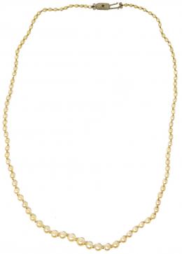 115 - COLLAR DE PERLAS DE PPS. DEL S.XX
