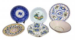 724 - COLECCIÓN DE SEIS PLATOS
