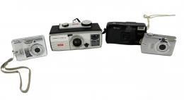 865 - CUATRO CAMARAS FOTOGRAFICAS
