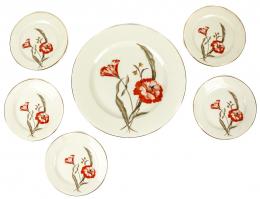 487 - PLATO Y PLATIOS PARA POSTRE. 