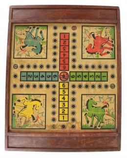 205 - TABLERO PARCHIS Y AJEDREZ AÑOS 30-40