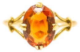 132 - ANILLO CON CUARZO