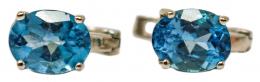 144 - PENDIENTES CON TOPACIOS