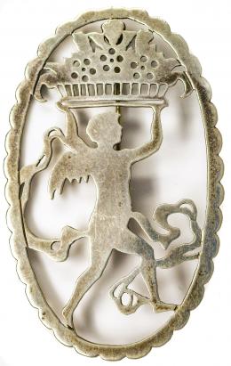 83 - BROCHE CALADO EN PLATA