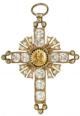 122 - CRUZ COLGANTE DEL S.XIX