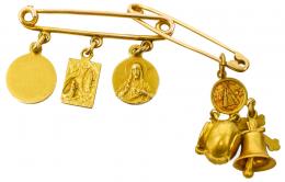 133 - MEDALLAS Y COLGANTES DE PPS. DEL S.XX