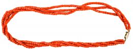 112 - COLLAR DE CORAL DE PPS. DEL S.XX