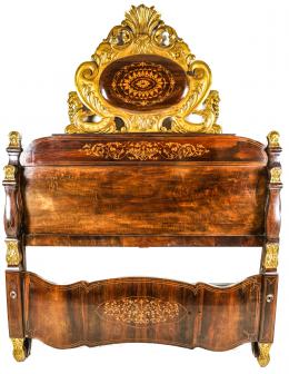 306 - CAMA ISABELINA DEL SEGUNDO TERCIO DEL S.XIX