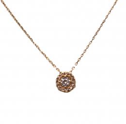 112 - COLGANTE ROSETÓN CON ZIRCONITAS