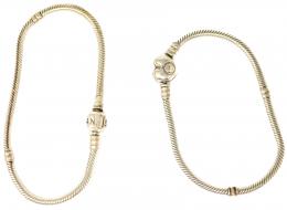 169 - DOS PULSERA PANDORA